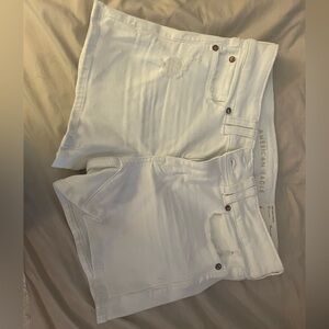 American Eagle Outfitters Women's White Denim Shorts